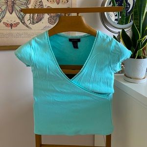 Express Vintage Baby Tee Top